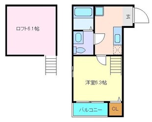 シャングリア仙台の物件間取画像